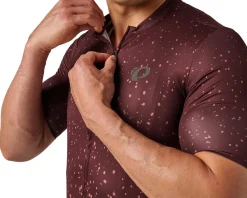 Pearl iZUMi Jerseys|Summer Essentials|Attack Short Sleeve Jersey (Bitter Chocolate Splatera) (L)