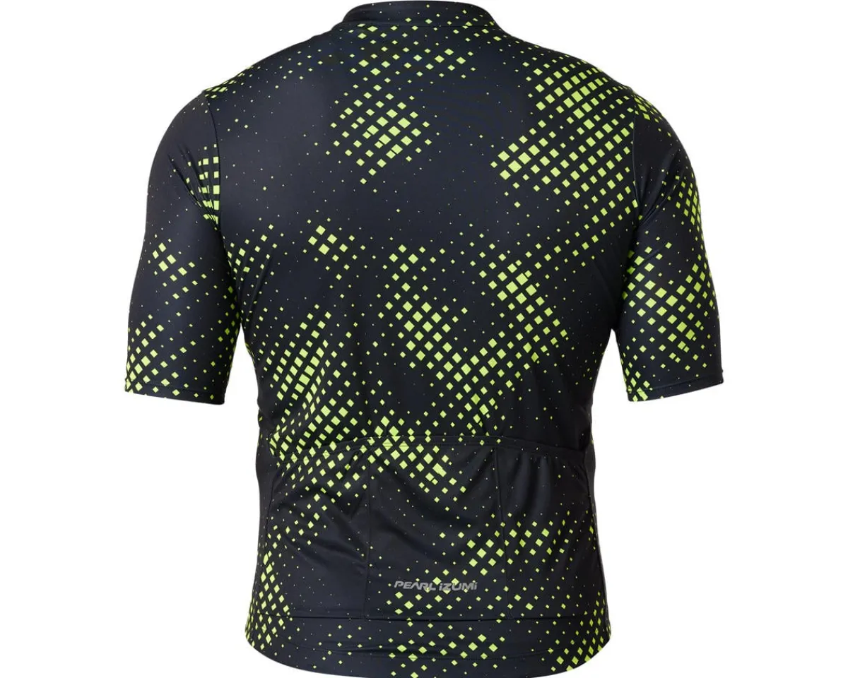 Pearl iZUMi Clothing Sale|Jerseys|Men's Attack Short Sleeve Jersey (Black/SY Bit Map) (S)
