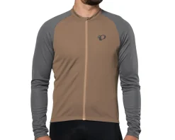 Pearl iZUMi Holiday Shopping|Jerseys|Quest Long Sleeve Jersey (Toasted Coconut/Dark Shadow) (L)