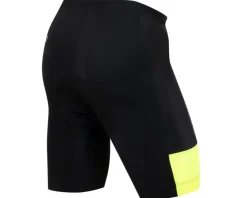 Pearl iZUMi High Vis & Reflective|Holiday Shopping|Quest Shorts (Black/Screaming Yellow) (S)
