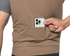 Pearl iZUMi Summer Essentials|Holiday Shopping|Quest Short Sleeve Jersey (Toasted Coconut/Dark Shadow) (M)