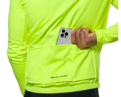 Pearl iZUMi High Vis & Reflective|Jerseys|Quest Thermal Long Sleeve Jersey (Screaming Yellow) (L)