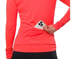 Pearl iZUMi Women'S|Jerseys|Women's Attack Thermal Long Sleeve Jersey (Firey Coral) (S)