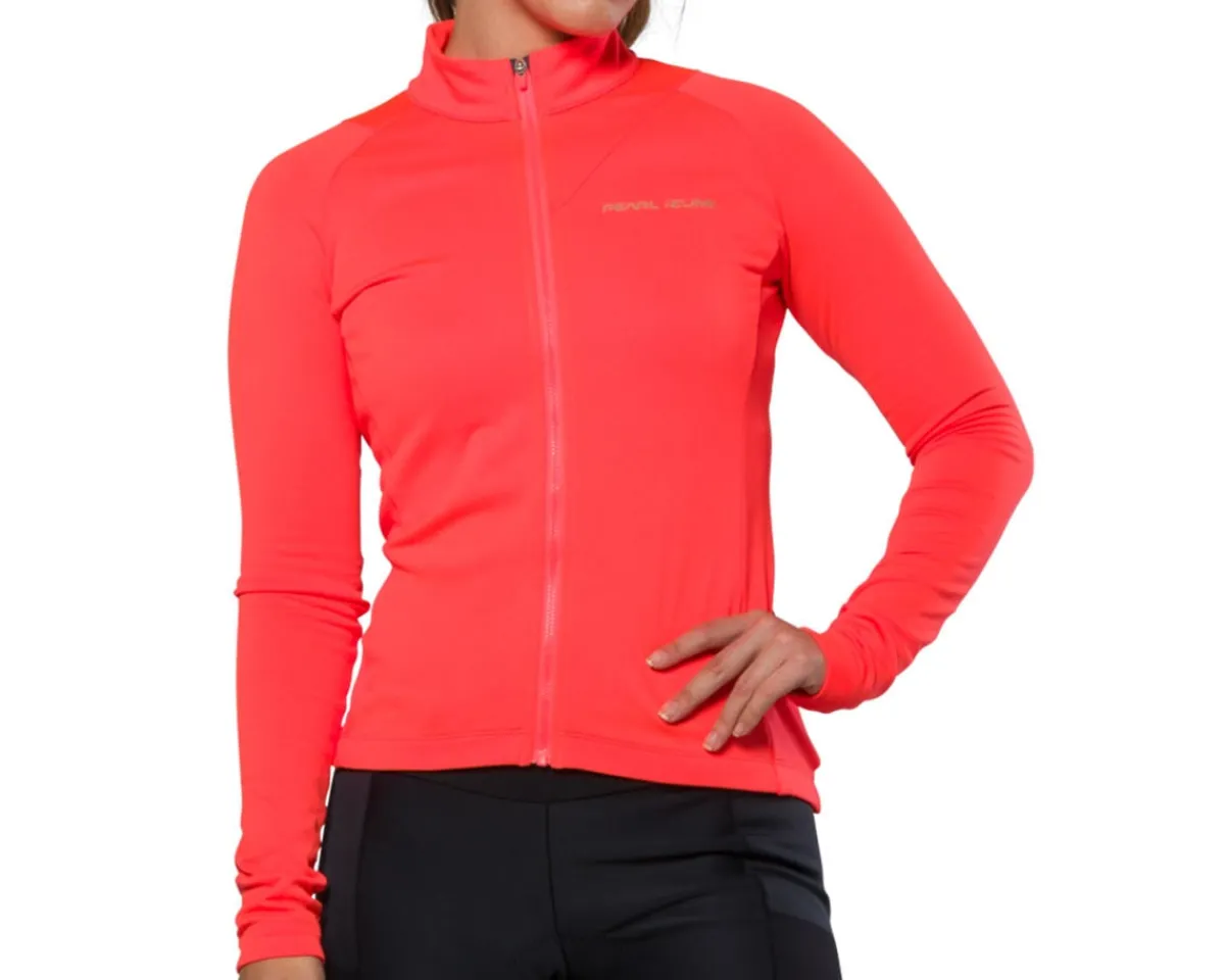 Pearl iZUMi Women'S|Jerseys|Women's Attack Thermal Long Sleeve Jersey (Firey Coral) (S)