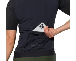 Pearl iZUMi Women'S|Jerseys|Women's Expedition Short Sleeve Jersey (Black) (M)