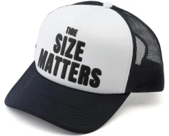Performance Casual Clothing|Bicycle Tire Size Matters Hat (Navy/White) (Universal Adult)