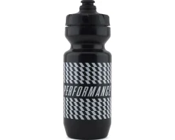 Performance Water Bottles|Bicycle Water Bottle w/ MoFlo Lid (Black) (22oz)