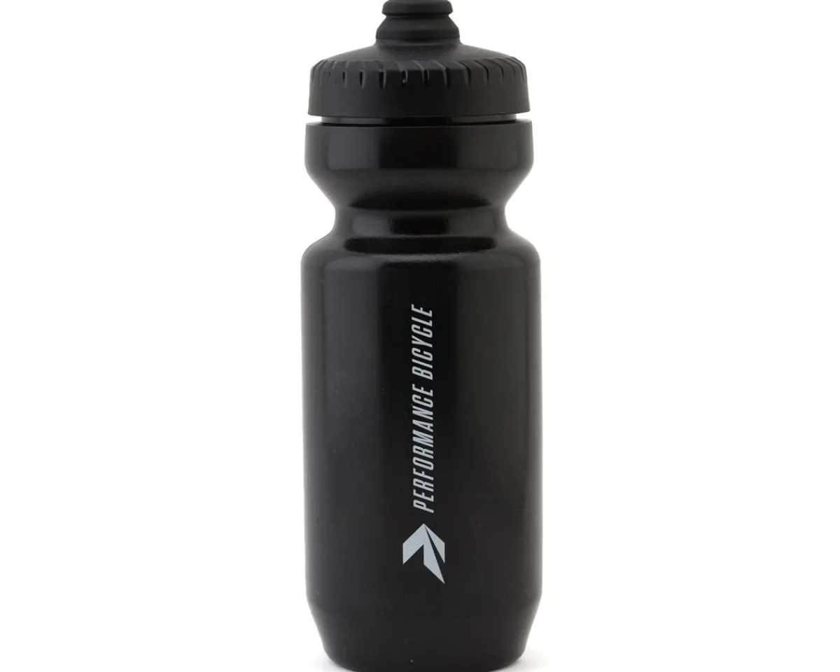 Performance Water Bottles|Bicycle Water Bottle (Black) (Side Logo) (22oz)