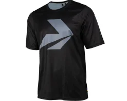 Performance Jerseys|Summer Essentials|Enduro Sport MTB Short Sleeve Jersey (Black) (M)