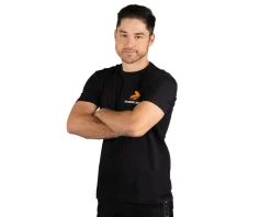 Performance Clothing Sale|Casual Clothing|Men's Challenge The Road T-Shirt (Black) (S)
