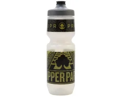Performance Water Bottles|"Upper Park" Purist Water Bottle (Black/Green) (26oz)