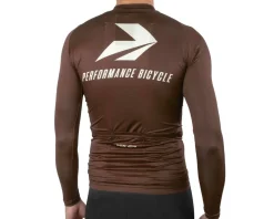 Performance Jerseys|x Voler Air Long Sleeve Jersey (Brown) (XS)