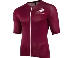 Performance Jerseys|Summer Essentials|x Voler Velocity Air Short Sleeve Jersey (Maroon) (S)