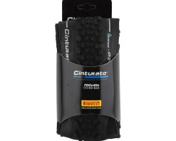 Pirelli Tires|Cinturato Gravel S Tubeless Tire (Black) (700c) (40mm) (SpeedGrip/TechWALL)