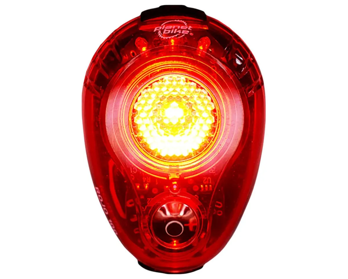 Planet Bike Bike Lights|Beamer 700/Rojo 100 Headlight/Tail Light Set