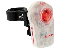 Planet Bike Bike Lights|LED Superflash Turbo Tail Light (Red/Clear/White)