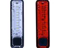 Planet Bike Bike Lights|Shiner 70 Headlight/Tail Light Set (Black)