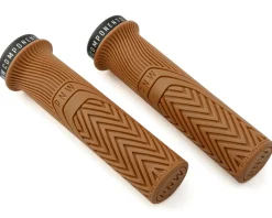 PNW Components Grips & Handlebar Tape|Loam Mountain Lock-On Grips (Peanut Butter) (Regular)
