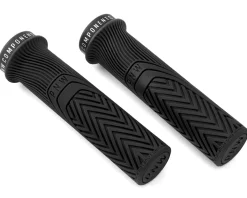 PNW Components Grips & Handlebar Tape|Loam Mountain Lock-On Grips (Blackout Black) (Regular)