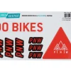 PNW Components Frame Protection & Decals|X Ground Keeper Custom Handlebar Decal Kit (Really Red) (For Loam and Range Gen 4)