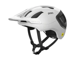 POC Helmets|Helmets|Axion Race MIPS Helmet (White/Matte Black) (L)