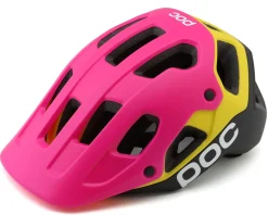 POC Helmets|Helmets|Cularis Pure MIPS Helmet (Matte Rhos Red/Citrine Yellow) (S)