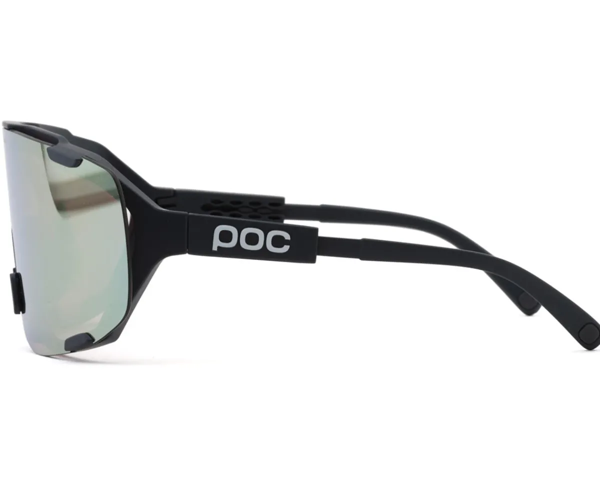 POC Sunglasses & Goggles|Devour Mid Sunglasses (Apatite Navy) (Clarity Road/Partly Sunny Gold)