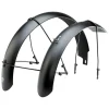Portland Design Works Racks, Fenders, & Trailers|E-Bike Fender Set (Black) (Fits up to 20 x 2.6")