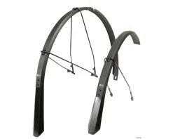 Portland Design Works Racks, Fenders, & Trailers|Full Metal Fender Set (Black) (700c) (45mm)