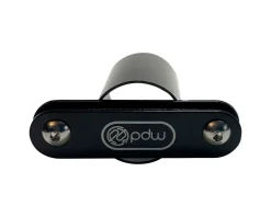 Portland Design Works Mounts & Handlebar Accessories|Bike Lights|Outpost Light Mount (Black) (For Bike Baskets)