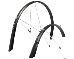 Portland Design Works Racks, Fenders, & Trailers|Poncho Recycled Polycarbonate Fender Set (Black) (700c) (45mm)