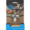 Portland Design Works Pumps & Co2|Pumps & Co2|Shiny Object CO2 Inflator (Silver) (w/ 16g Cartridge)