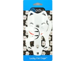 Portland Design Works Bottle Cages & Mounts|The Lucky Cat Water Bottle Cage (White)