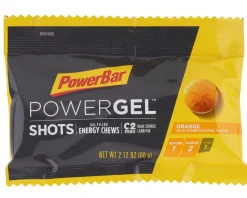 Powerbar Nutrition & Skin Care|PowerGel Shots (Orange) (1 | 2.12oz Packet)