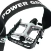Power Grips Pedals & Cleats|High Performance Pedal & Strap Kit (Black)