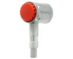 Prestacycle Pumps & Co2|Pumps & Co2|Pro Presta Head (Silver) (Also Works w/Clik)
