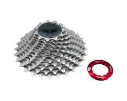 Prestacycle Cassettes|Uniblock Pro Cassette (Silver) (12-Speed) (Shimano HG) (11-30T)