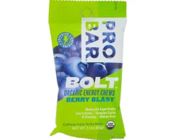 Probar Nutrition & Skin Care|Bolt Organic Energy Chews (Berry Blast w/ Caffeine) (12 | 2.1oz Packets)