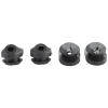 Problem Solvers Bottle Cages & Mounts|Bubs 6 x 6mm Di2 Frame Plug w/Hole (Bags of 4)