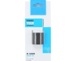 PRO Headsets & Spacers|1-1/8" Carbon Headset Spacer Set (Black) (3, 5, 10, 20mm)