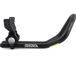 Profile Design Handlebars|Airstryke II Aluminum Aerobar (Black) (Ergo Armrests, L2 Flip-Up Bracket)