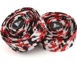 Profile Design Grips & Handlebar Tape|Cork Handlebar Tape (Black/Red/White Splash)