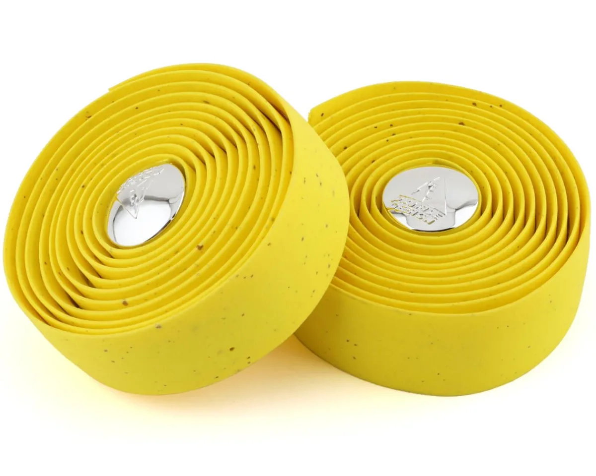 Profile Design Grips & Handlebar Tape|Cork Wrap Handlebar Tape (Yellow) (Adhesive)