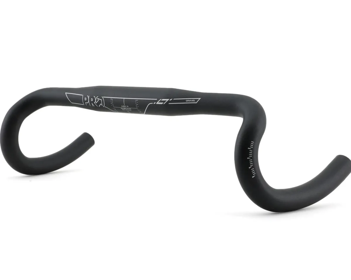 PRO Handlebars|LT Gravel Alloy Handlebar (Black) (31.8mm) (40cm)