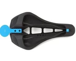 PRO Saddles & Seats|Stealth Performance Saddle (Black) (Stainless Steel Rails) (142mm)