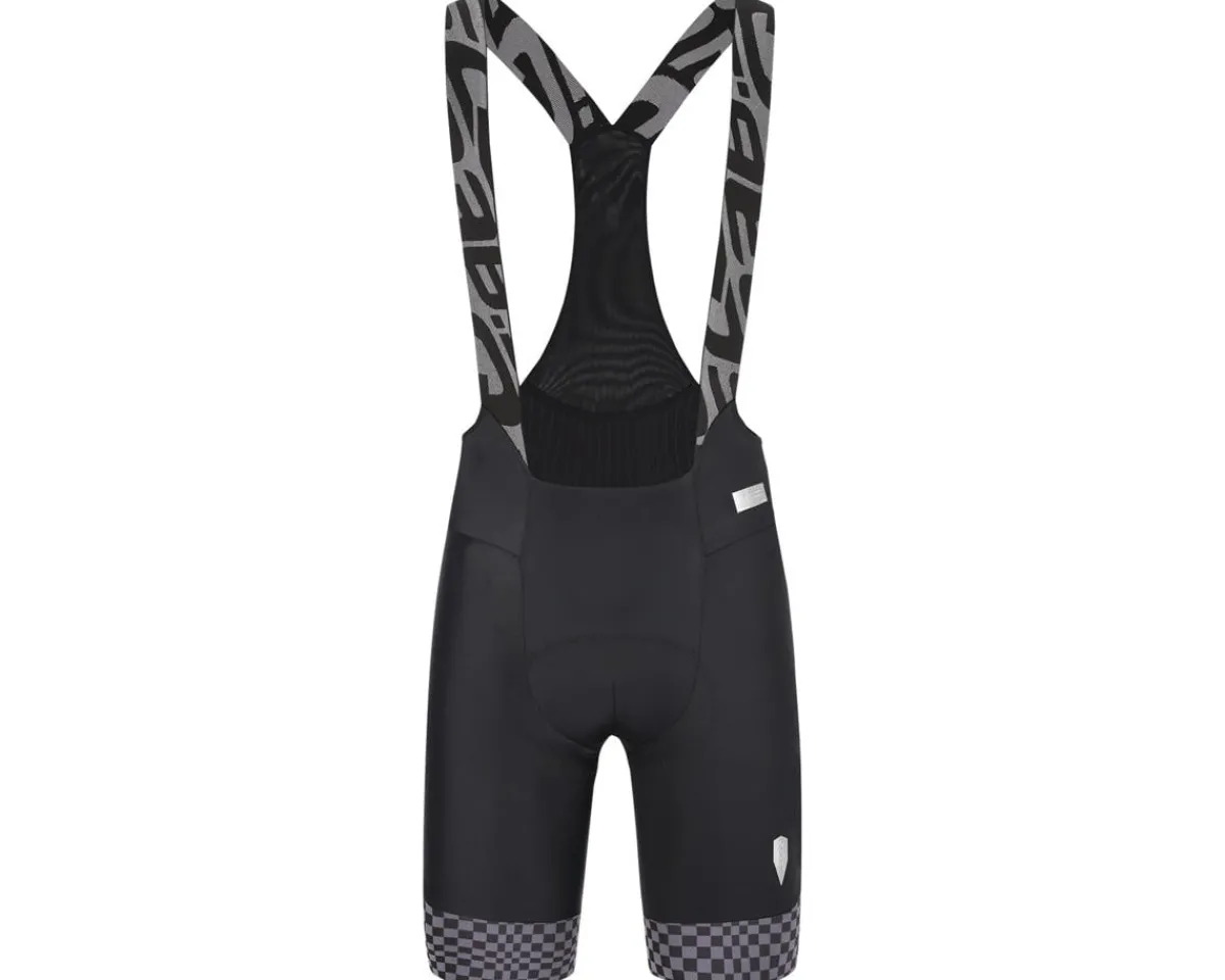 Q36.5 Shorts & Bibs|Gregarius Pro Bib Short (Check Grey) (S)