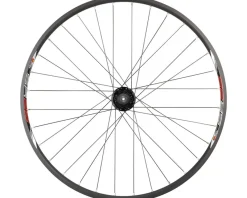 Quality Wheels Wheels & Parts|Value Double Wall Series Disc Front Wheel (Black) (QR x 100mm) (26