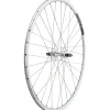 Quality Wheels Wheels & Parts|Value Double Wall Series Track Rear Wheel (Silver) (Freewheel) (10 x 120mm) (700c) (Sealed) (Flip-Flop Hub)