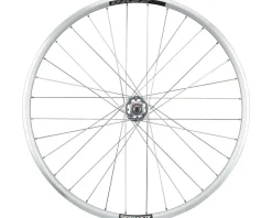 Quality Wheels Wheels & Parts|Value Double Wall Series Track Rear Wheel (Silver) (Freewheel) (10 x 120mm) (700c) (Sealed) (Flip-Flop Hub)