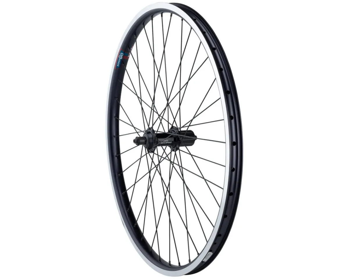 Quality Wheels Wheels & Parts|Value HD Series Rear Wheel (Black) (Shimano HG) (QR x 135mm) (26") (Tubeless)